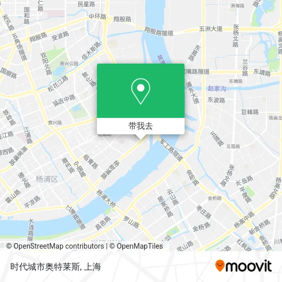 时代城市奥特莱斯地图