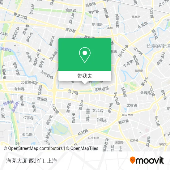 海亮大厦-西北门地图