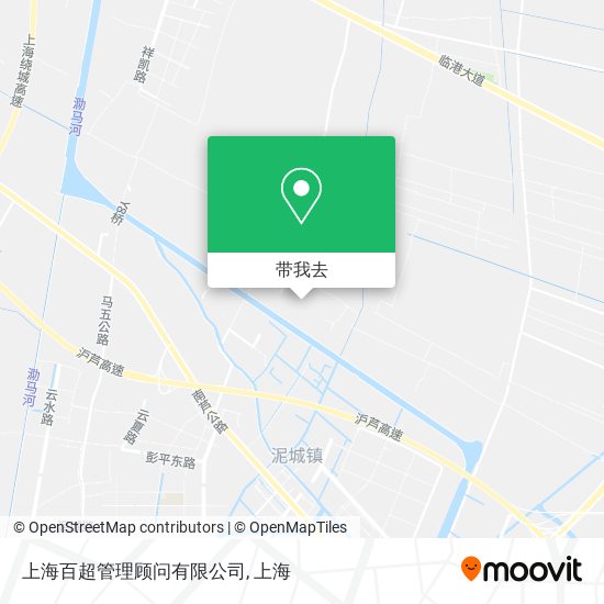 上海百超管理顾问有限公司地图