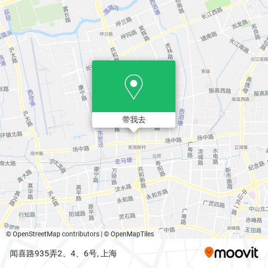 闻喜路935弄2、4、6号地图