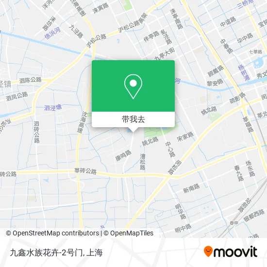 九鑫水族花卉-2号门地图