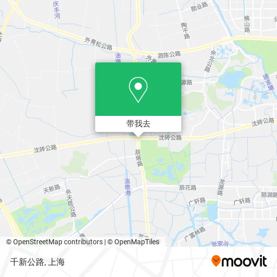 千新公路地图