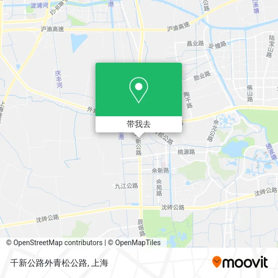 千新公路外青松公路地图