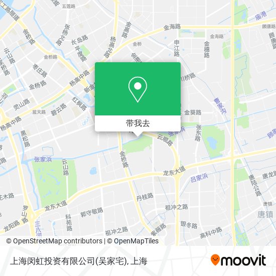 上海闵虹投资有限公司(吴家宅)地图