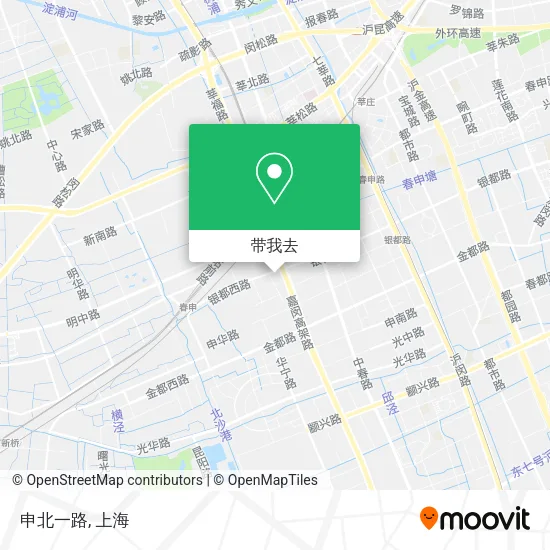 申北一路地图
