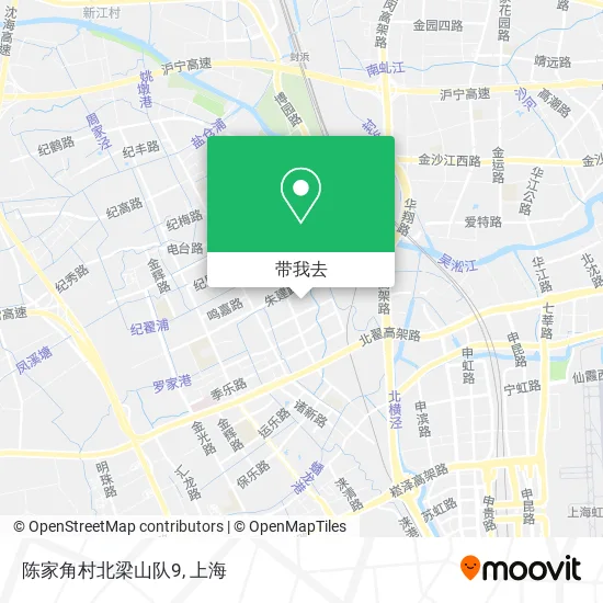 陈家角村北梁山队9地图