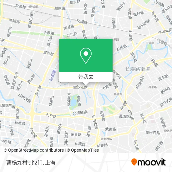 曹杨九村-北2门地图