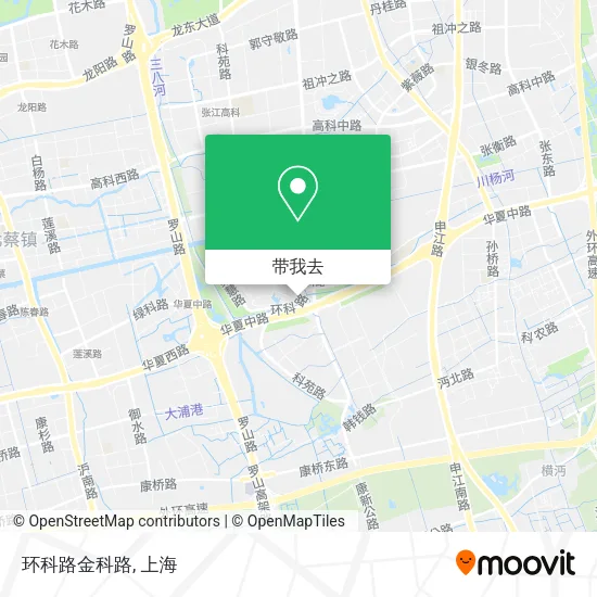 环科路金科路地图