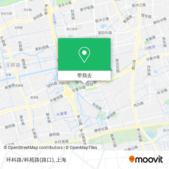 环科路/科苑路(路口)地图