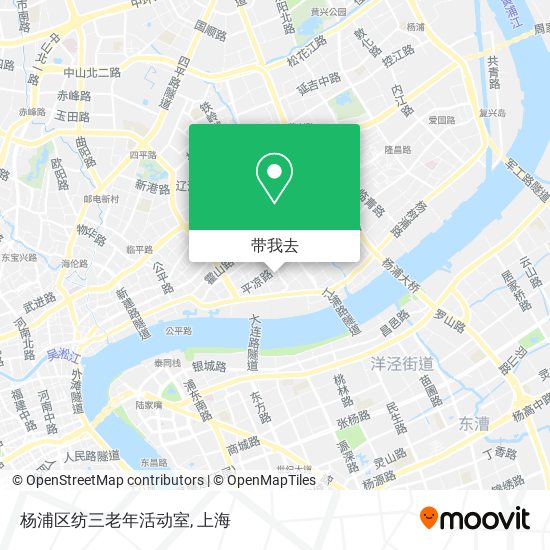 杨浦区纺三老年活动室地图