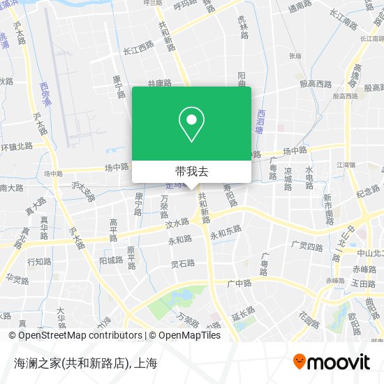 海澜之家(共和新路店)地图