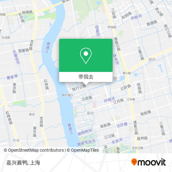 嘉兴酱鸭地图