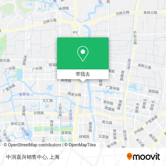 中润嘉兴销售中心地图
