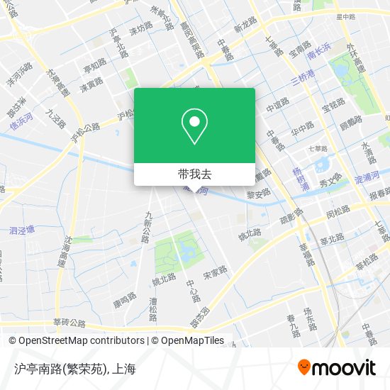 沪亭南路(繁荣苑)地图