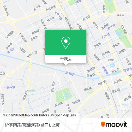 沪亭南路/淀浦河路(路口)地图