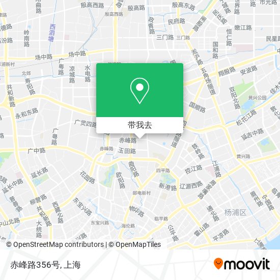 赤峰路356号地图