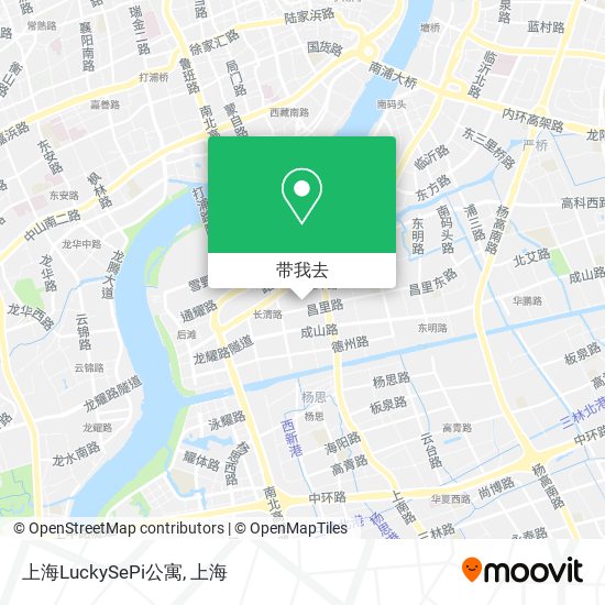 上海LuckySePi公寓地图