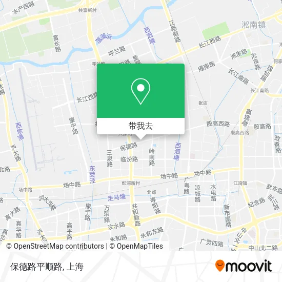 保德路平顺路地图