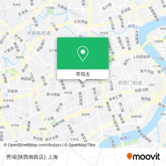 秀域(陕西南路店)地图