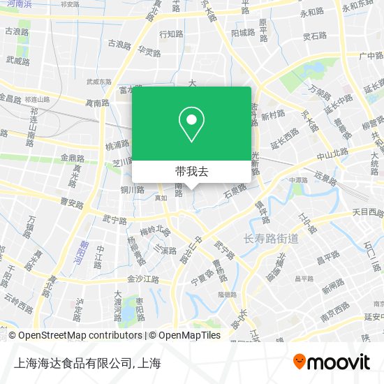 上海海达食品有限公司地图