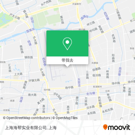 上海海帮实业有限公司地图