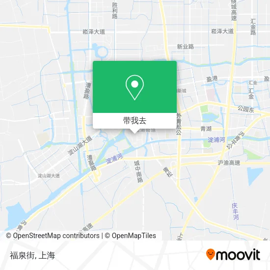 福泉街地图