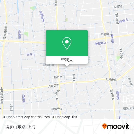 福泉山东路地图