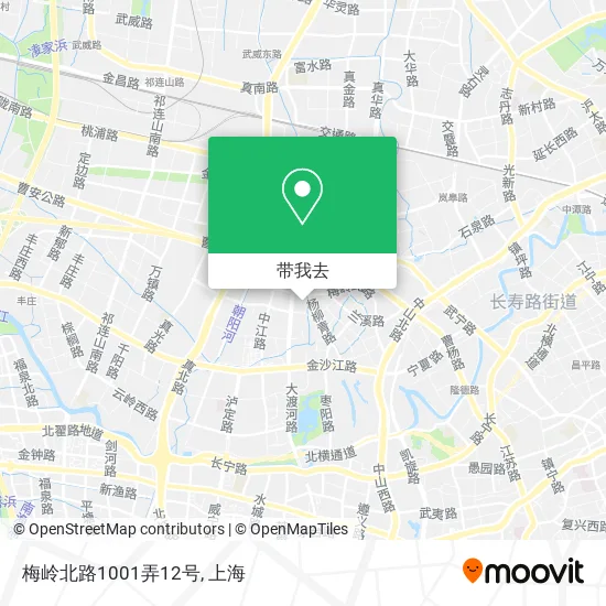 梅岭北路1001弄12号地图