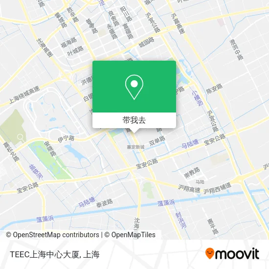 TEEC上海中心大厦地图
