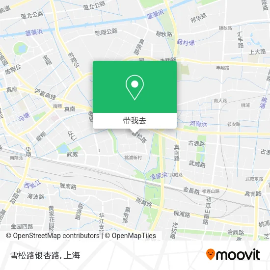 雪松路银杏路地图
