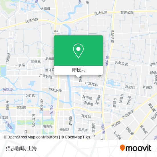 猫步咖啡地图