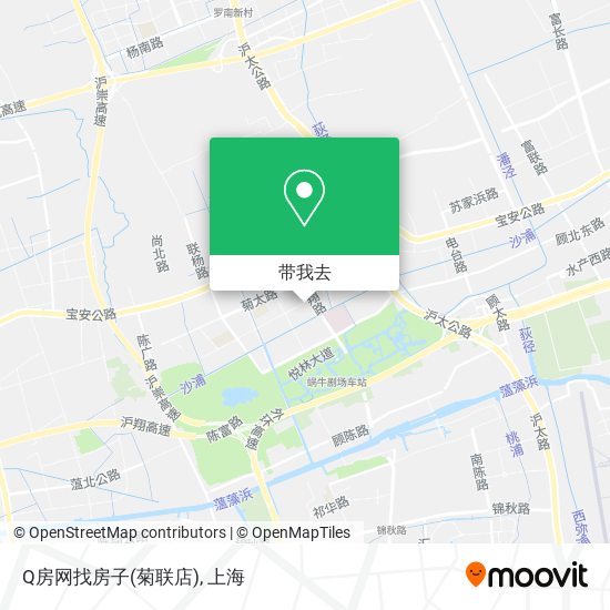 Q房网找房子(菊联店)地图