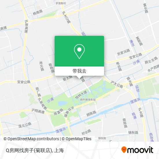 Q房网找房子(菊联店)地图