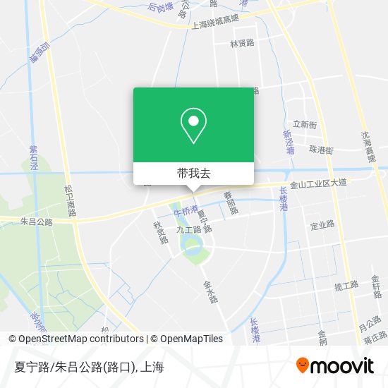 夏宁路/朱吕公路(路口)地图