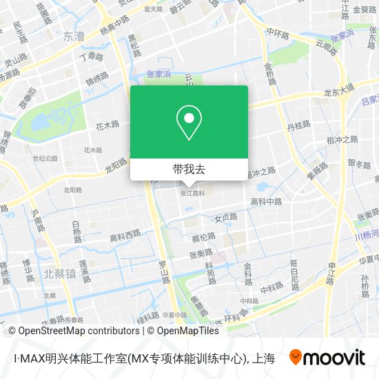 I·MAX明兴体能工作室(MX专项体能训练中心)地图