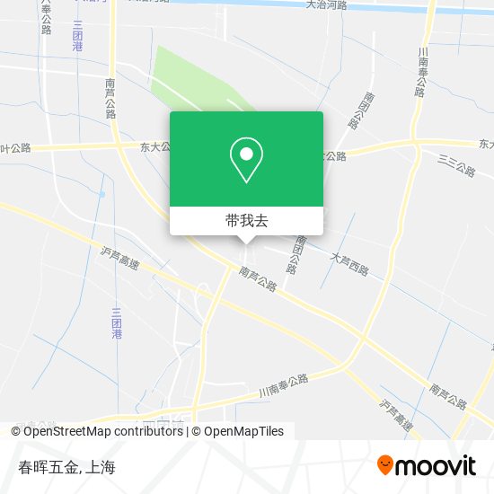 春晖五金地图