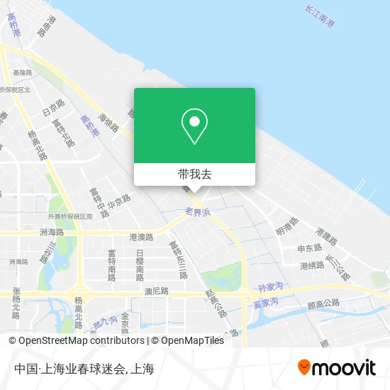 中国·上海业春球迷会地图