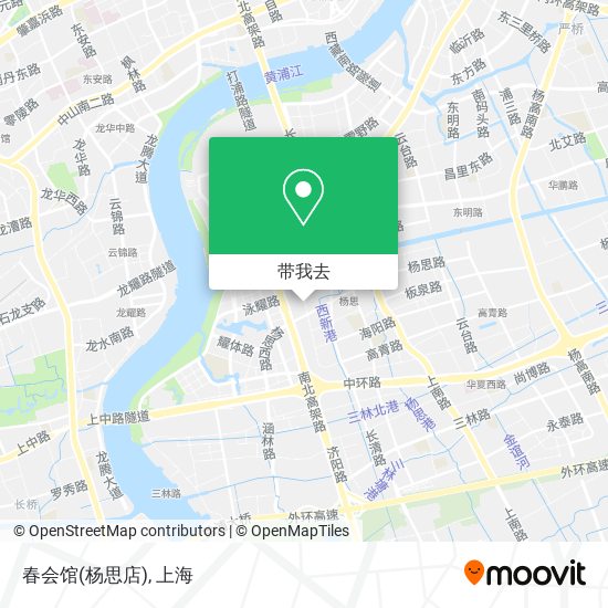 春会馆(杨思店)地图
