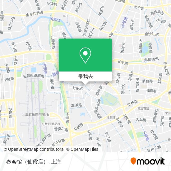 春会馆（仙霞店）地图