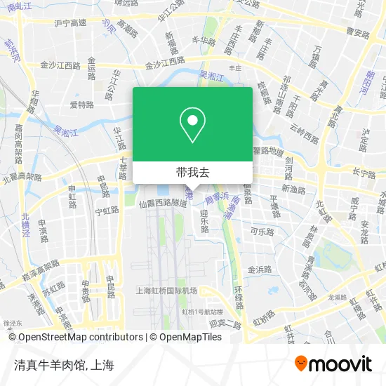 清真牛羊肉馆地图