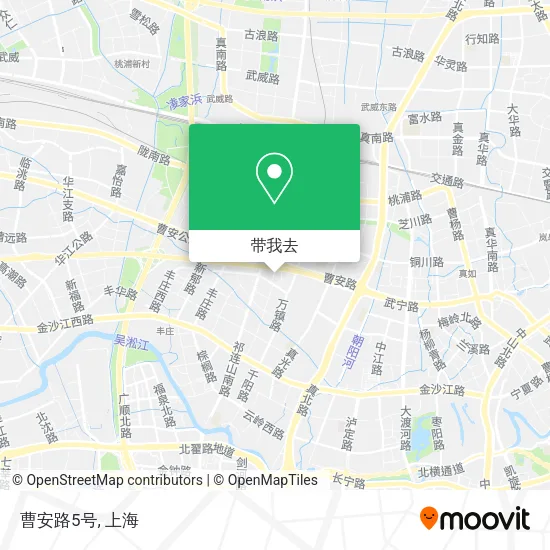 曹安路5号地图