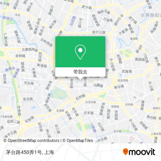 茅台路450弄1号地图