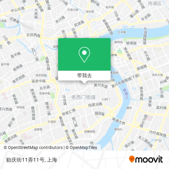 贻庆街11弄11号地图