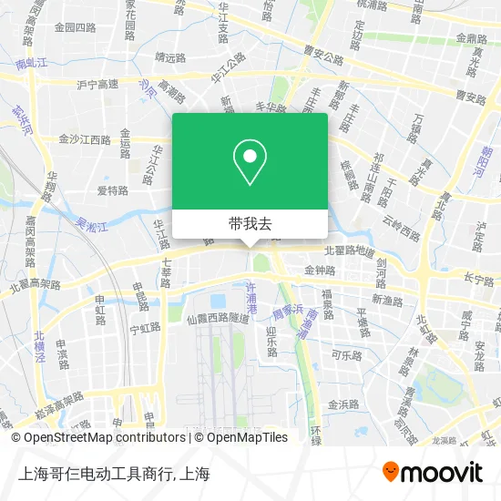 上海哥仨电动工具商行地图