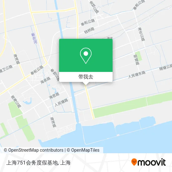 上海751会务度假基地地图