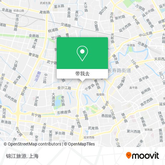 锦江旅游地图