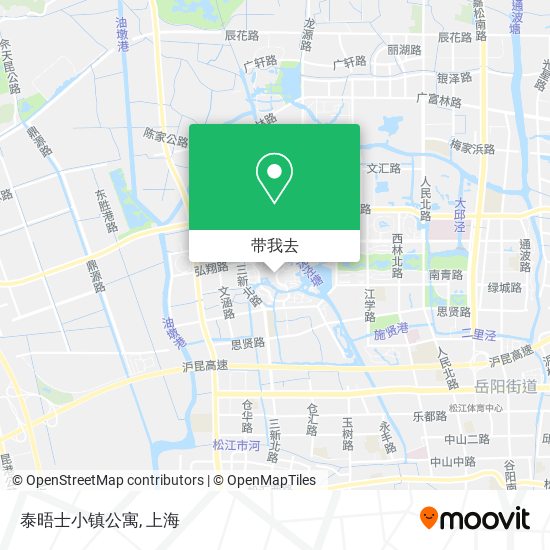 泰晤士小镇公寓地图