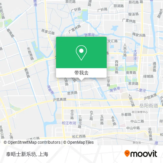 泰晤士新乐坊地图