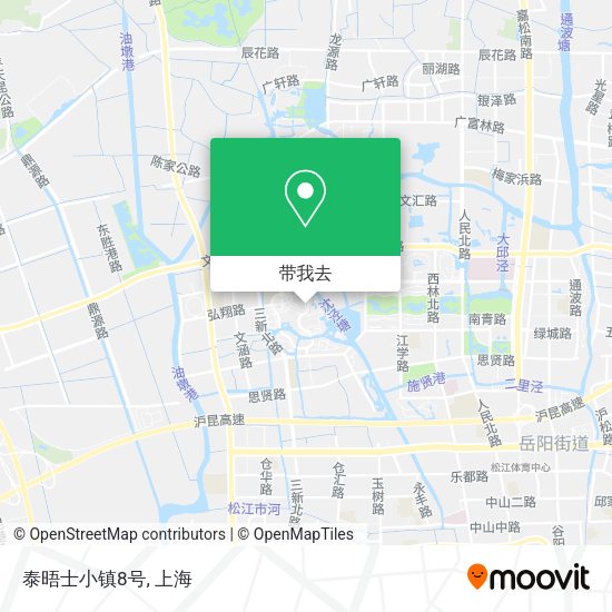 泰晤士小镇8号地图
