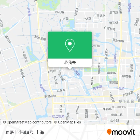 泰晤士小镇8号地图